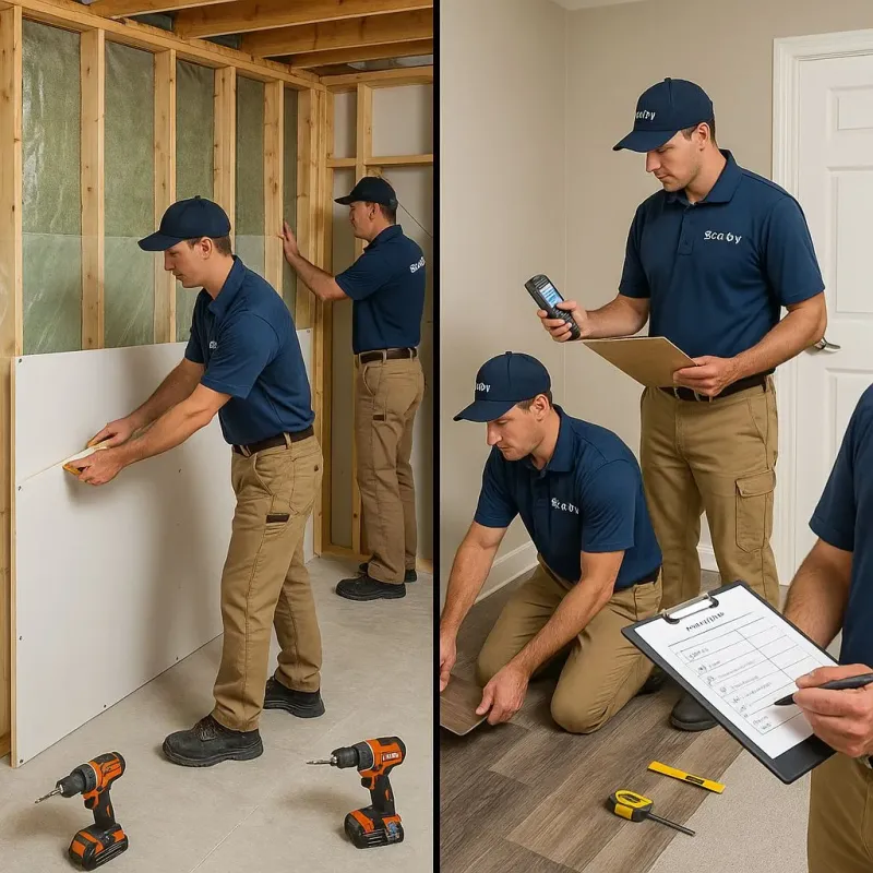 Repairs and Reconstruction process in Montgomery County, NY